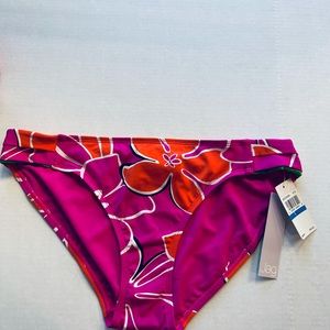 Jag multi color bikini bottom. NWT. Never worn. Non smoking home.